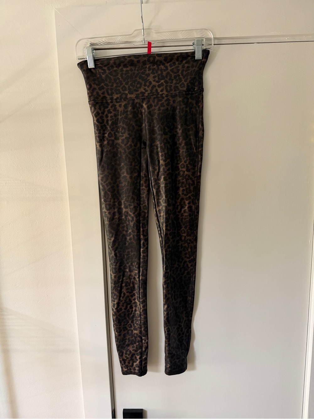 SPANX High-Rise Leopard Print Leggings - Brown & Black